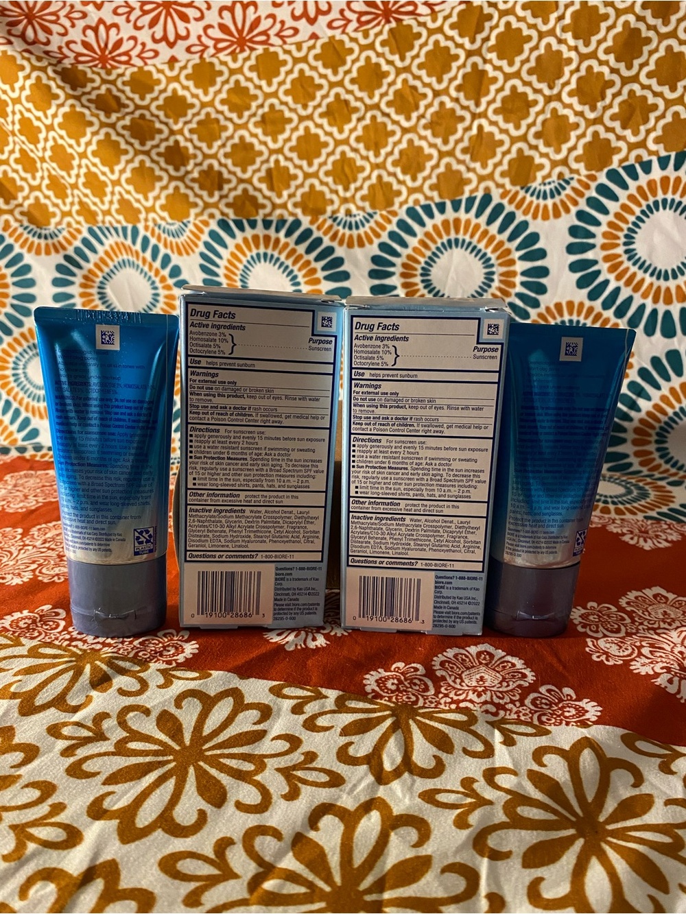 Kids Moisturizing Sun Protection Lotion - Blue for the two of them